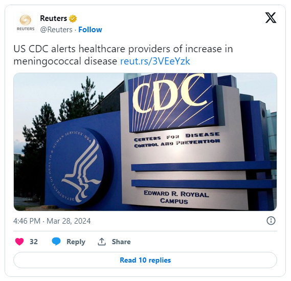 CDC提醒全美医院关注 这种致命细菌感染疾病增加