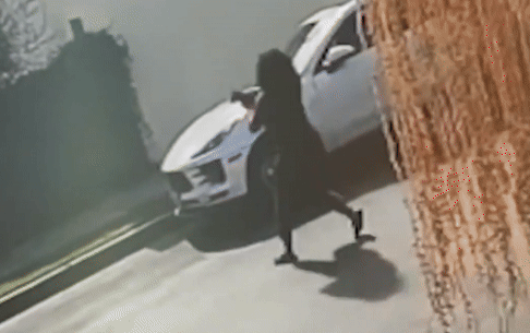 砖块砸碎多辆汽车挡风玻璃 洛杉矶女子被捕